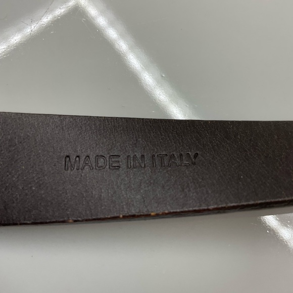 Coach Leather Belt Size Large Women’s  Red Blue Brown 3969 - Picture 5 of 9